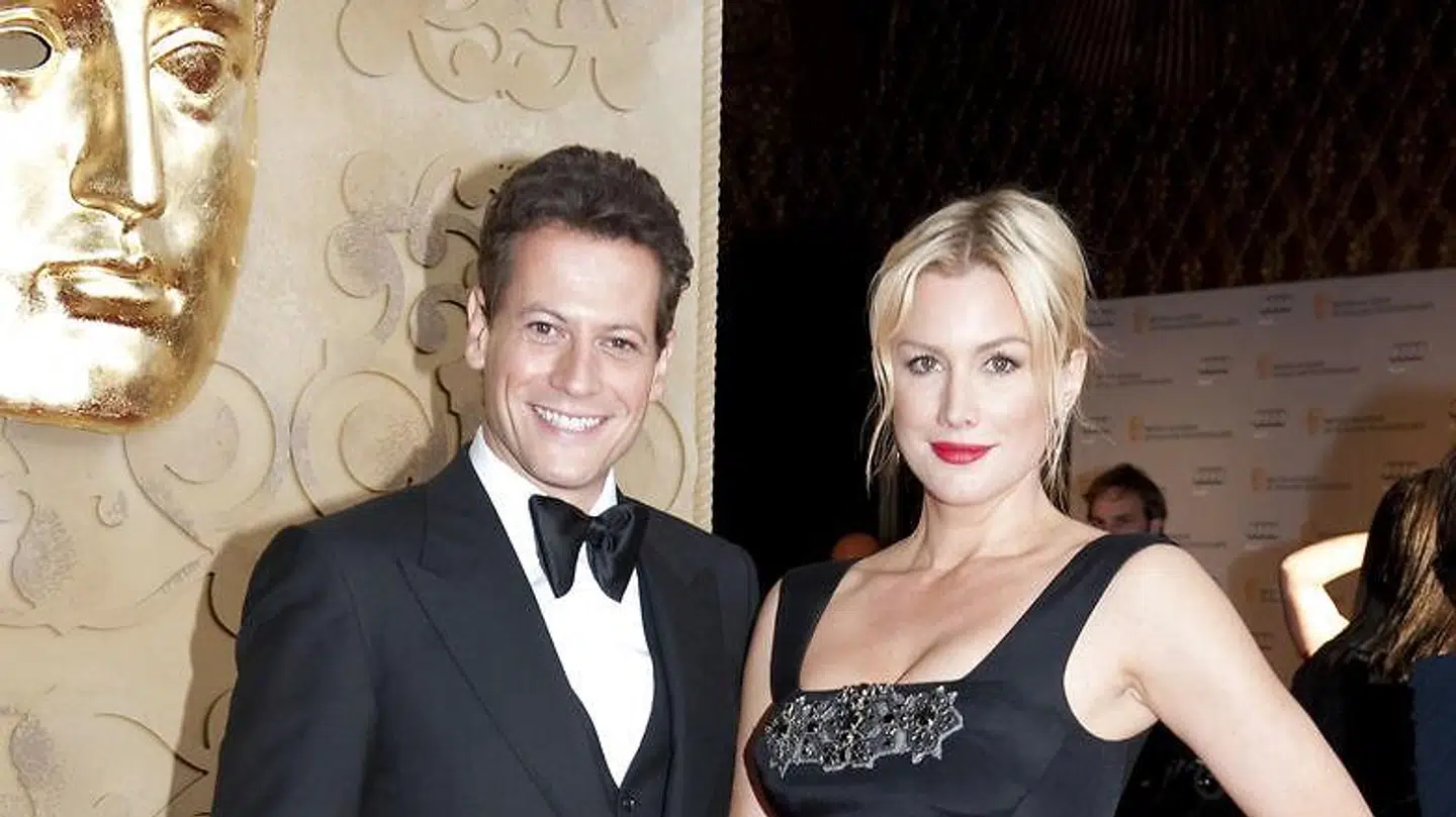 Ioan Gruffudd og Alice Evans i en lykkeligere stund.