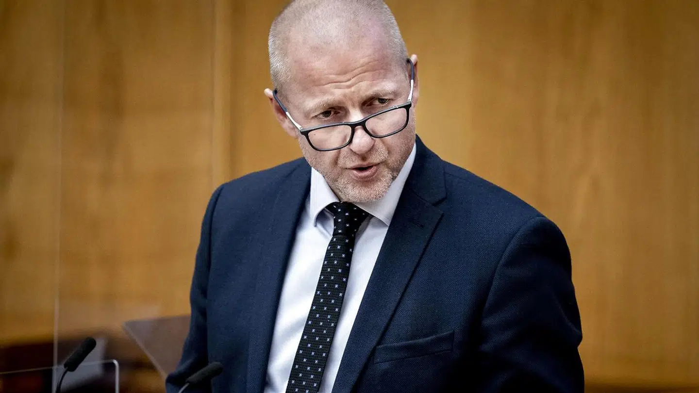 Venstres Martin Geertsen raser over Magnus Heuncikes udmelding.