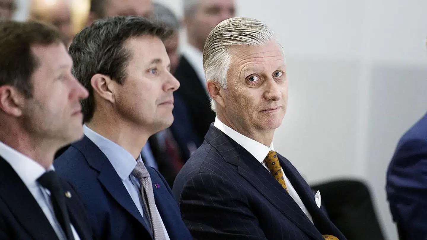 Statsbesøg fra Belgien i 2017: Kong Philippe og Kronprins Frederik hos Dansk Industri og frokost på Hotel Marriott.