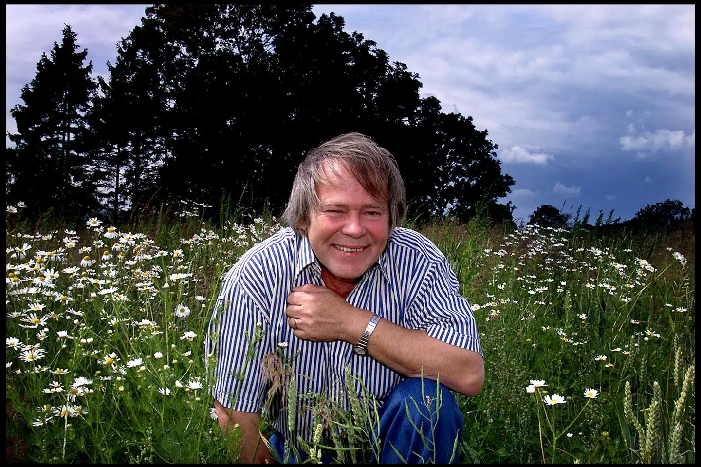 Erik Bering - der var kendt som blomsterkunstner - er død efter kort tids sygdom. (Arkivfoto) Bent Midstrup/Ritzau Scanpix