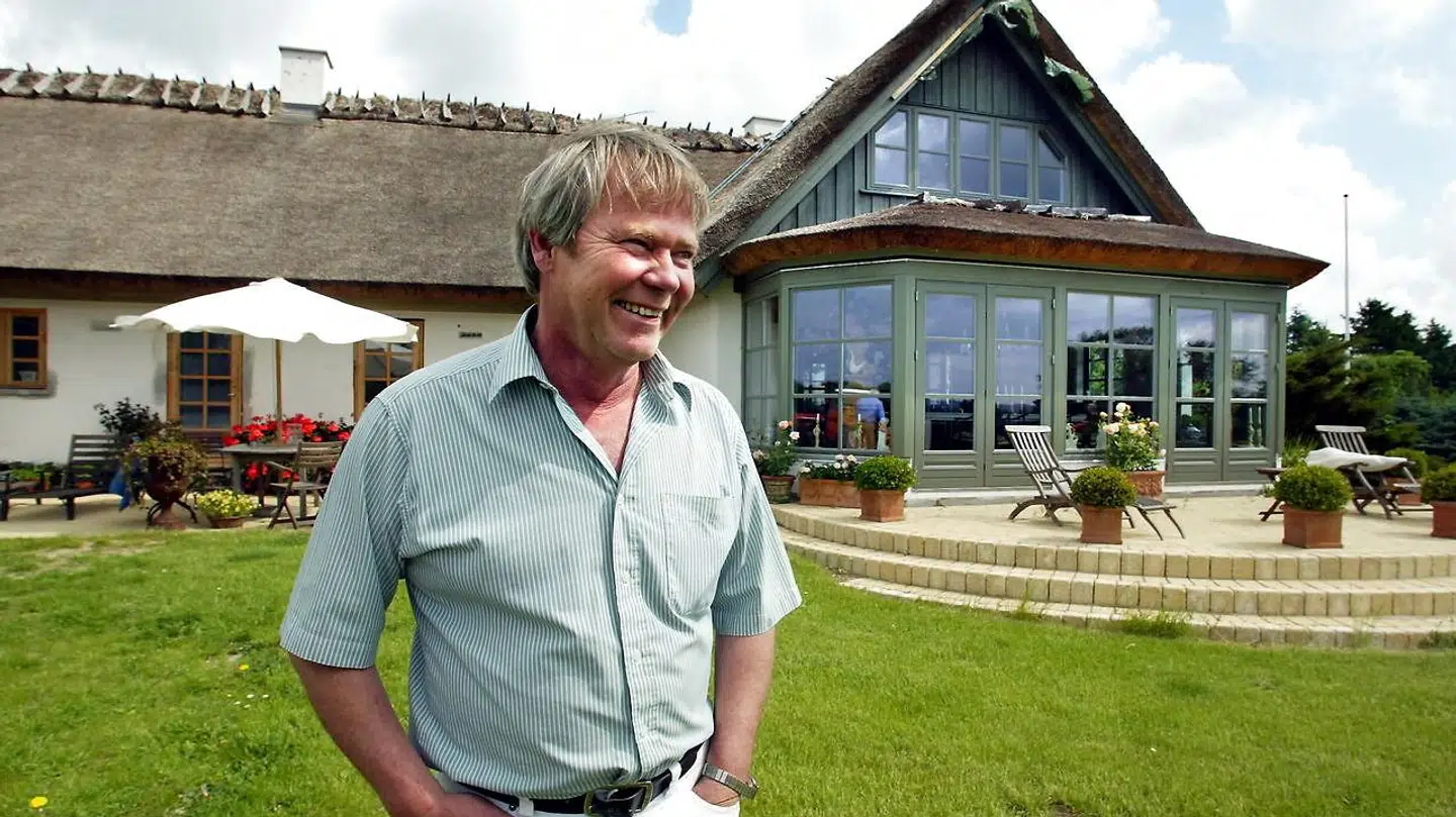 Bolig og blomsterværksted hos blomsterkunstneren Erik Bering i Nordsjælland.