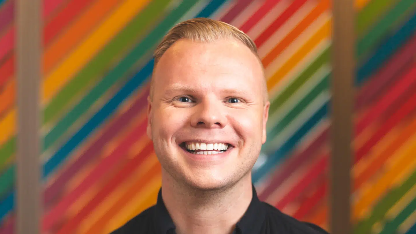 David Simonarson er medstifter af datingappen Smitten.