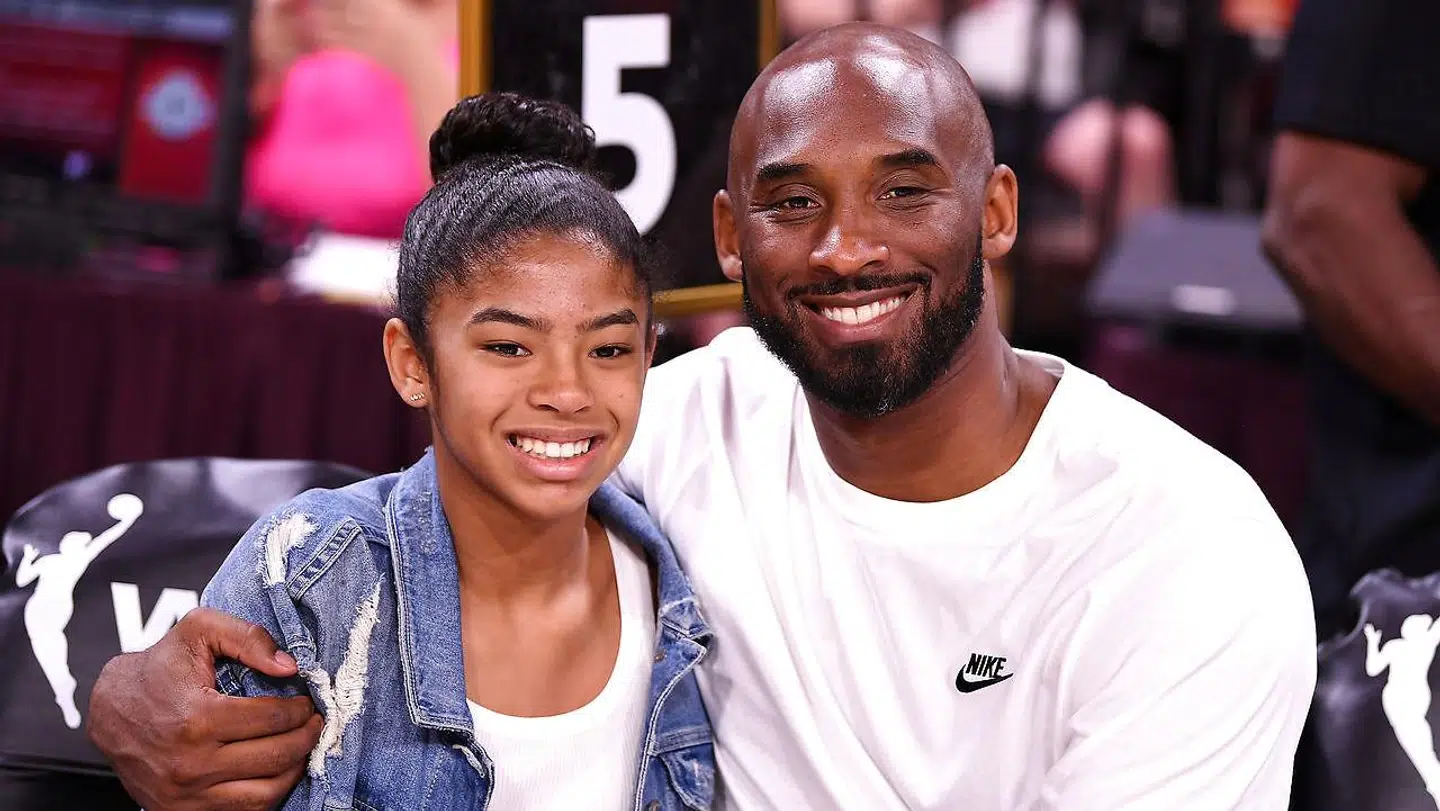 Gianna og Kobe Bryant mistede livet den 26. januar sidste år.