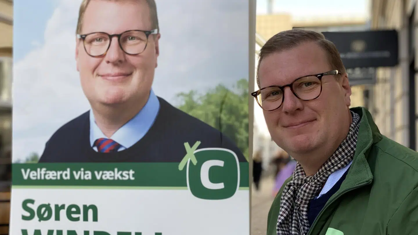Søren Windell (K) mener, at valgplakater hører sig til under et valg. Foto: Jeppe Kanstrup