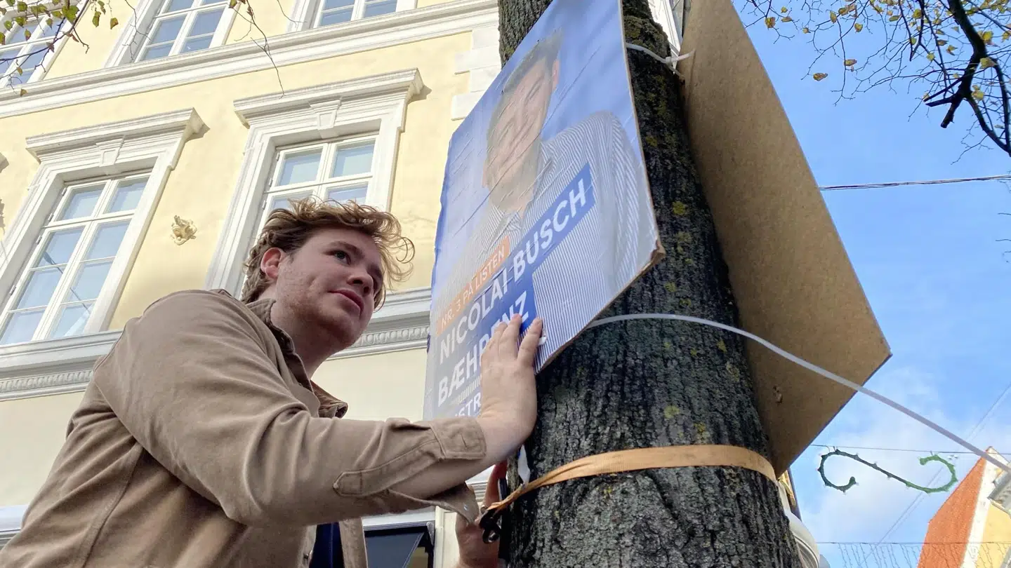 Der findes også alternativer til plastikplakaten, som de fleste benytter. Foto: Jeppe Kanstrup