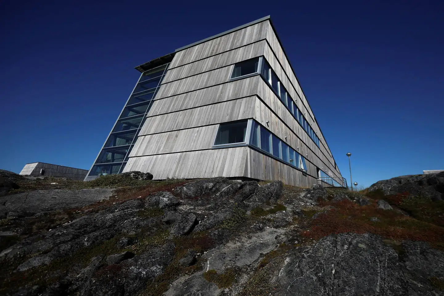 Professor Robert Petersen grundlagde det, der i dag er Grønlands Universitet. (Arkivfoto) Hannibal Hanschke/Reuters