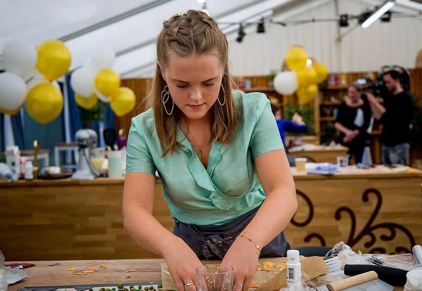 Mia Emilie Persson var 17 år, da hun deltog i den ottende sæson af 'Den store bagedyst'. Foto: Mia Emilie Persson