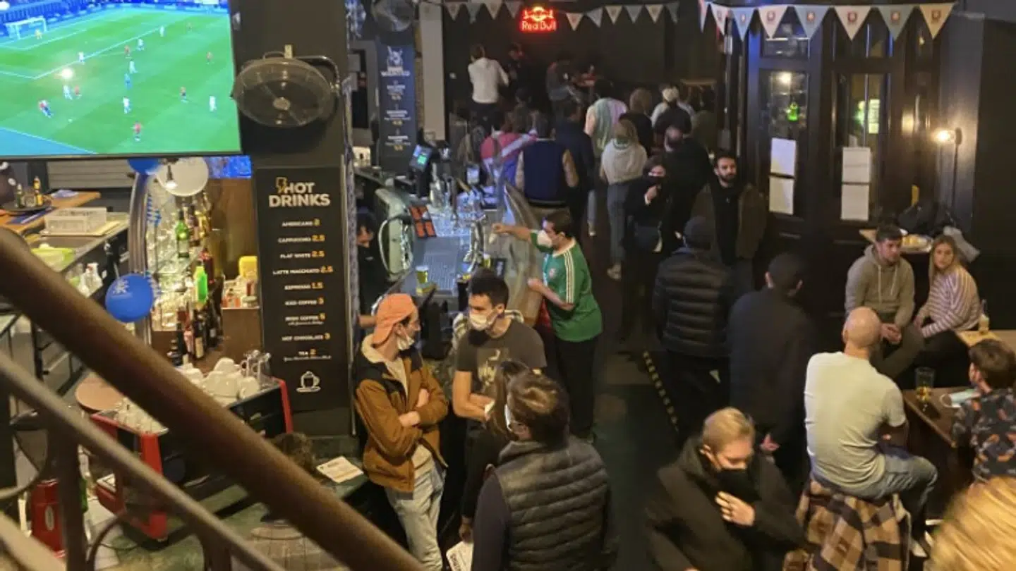 Det var dette syn, der mødte eleverne, da de kom til Berlin.