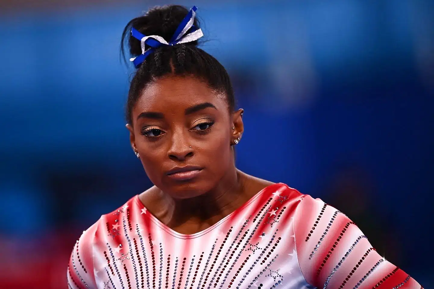 Simone Biles trak sig fra flere discipliner ved OL i Tokyo.