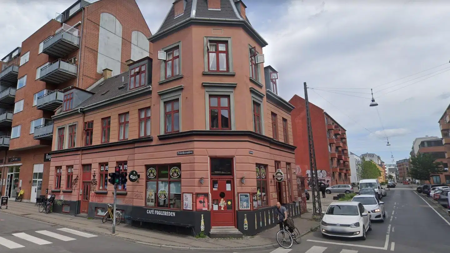 Café Fuglereden på Frederikssundsvej må lukke, da ejeren vil opføre ungdomsboliger i ejendommen. Foto: Google Street