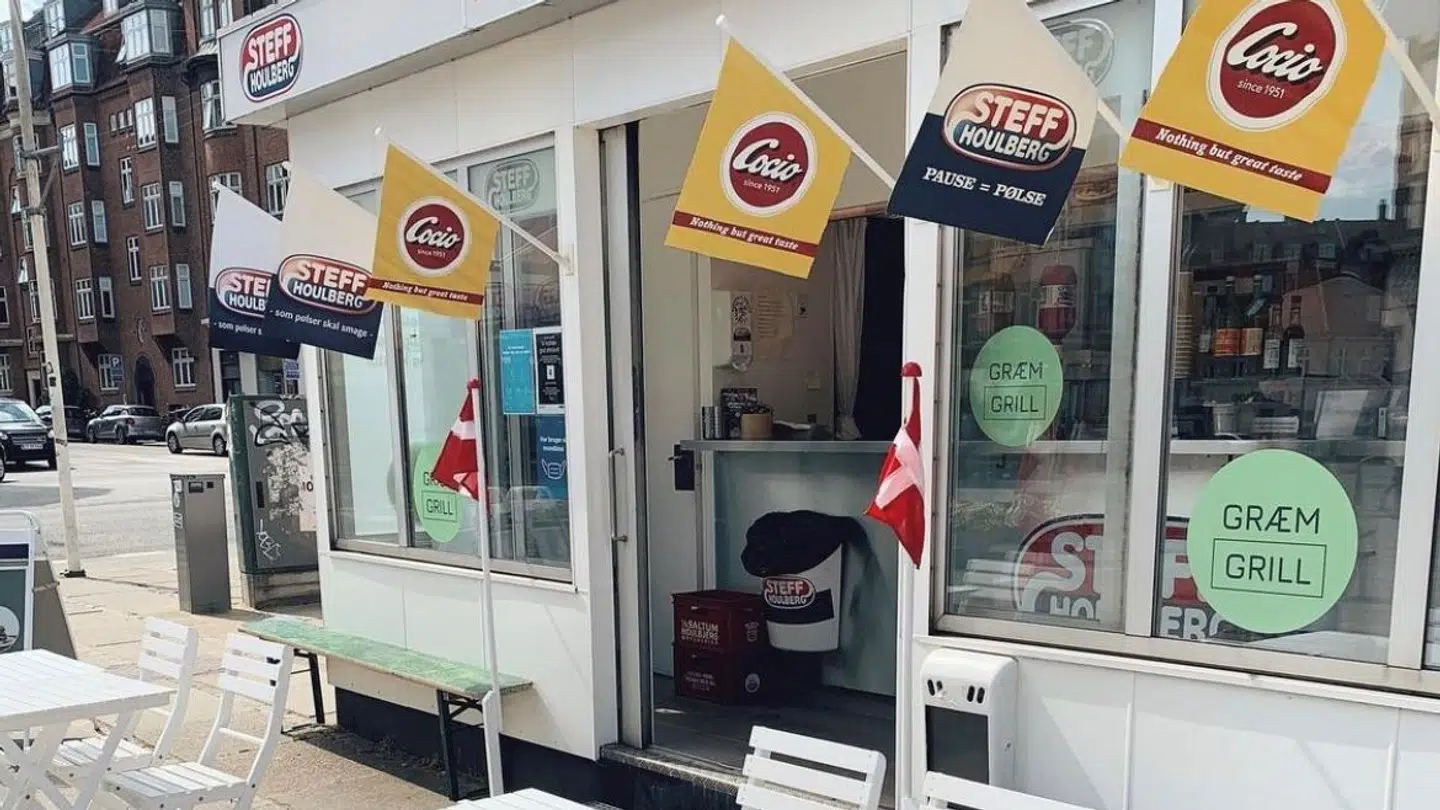 Græms Grill på Frederiksbjerg Torv i Aarhus.