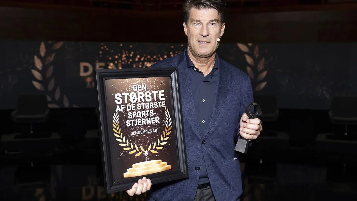Michael Laudrup nævnte Anja Andersen i sin takketale.