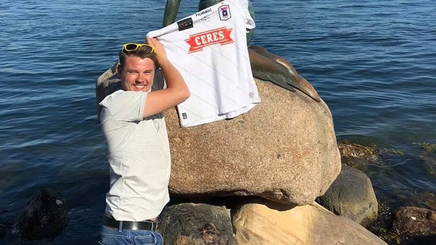 Kasper Gottlieb er normalt glad for at følge AGF rundt, men her til aften gik han forgæves.