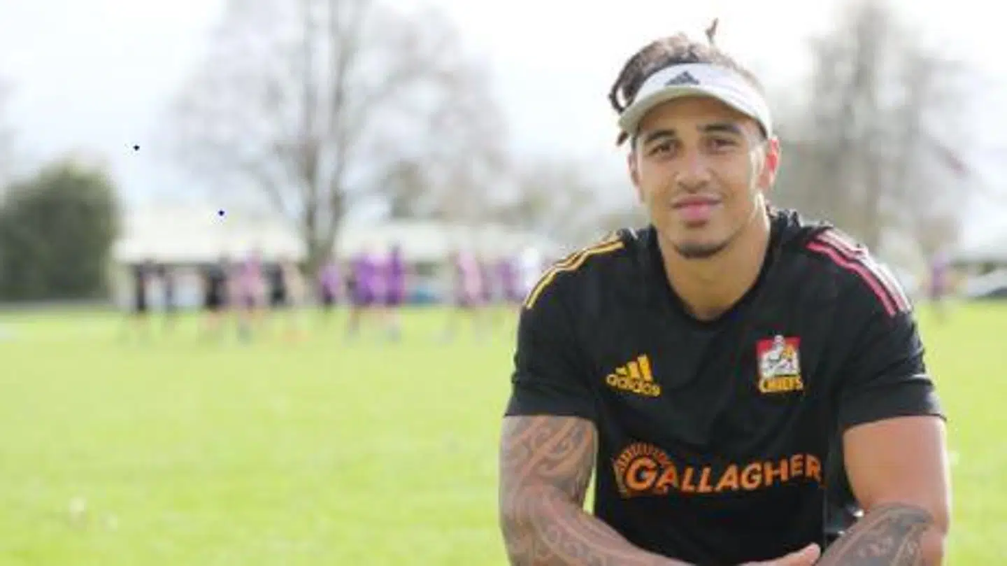 Sean Wainui døde i en soloulykke. Foto: Twitter.