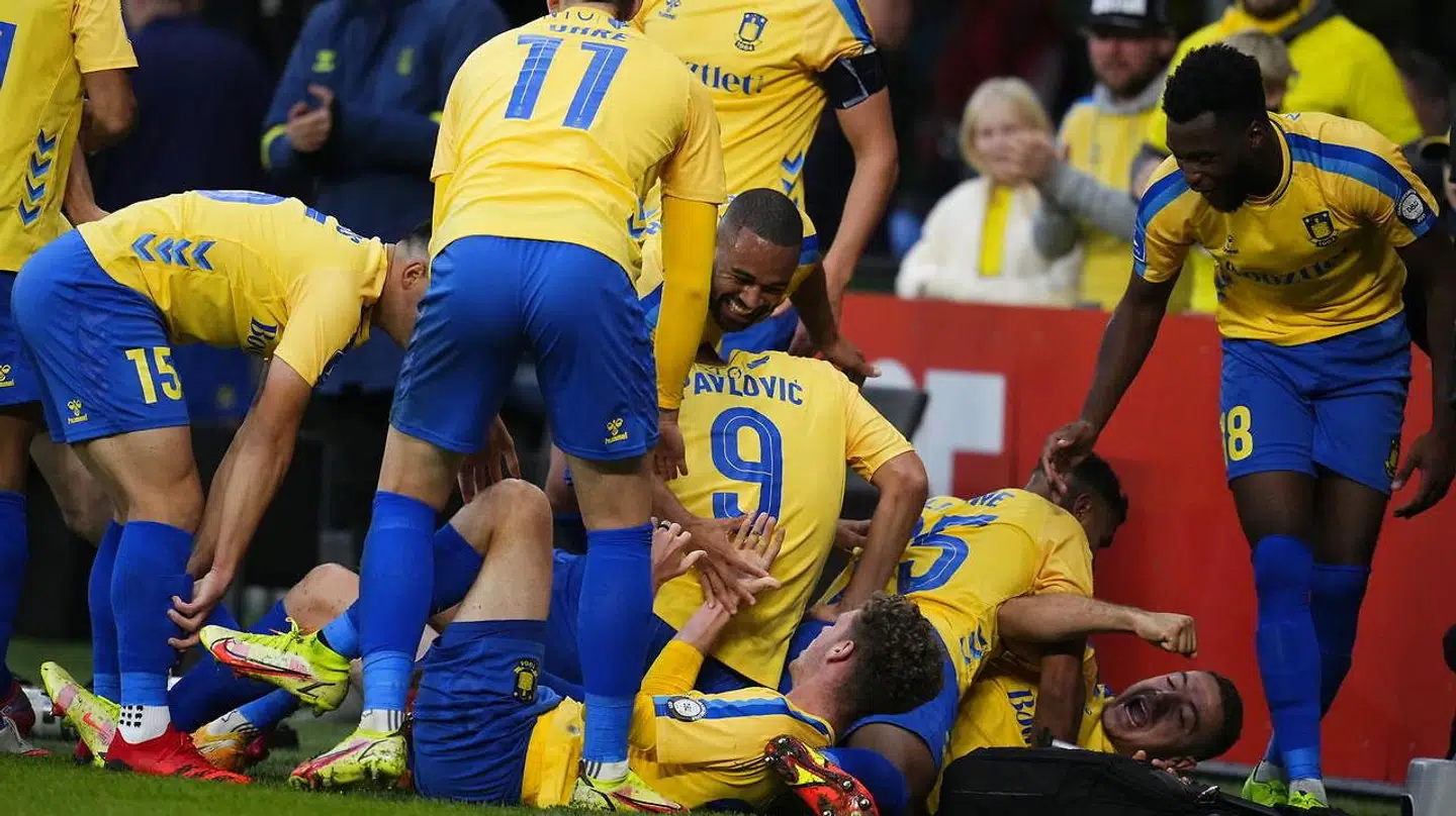 Brøndby vandt 3-2 over Vejle.
