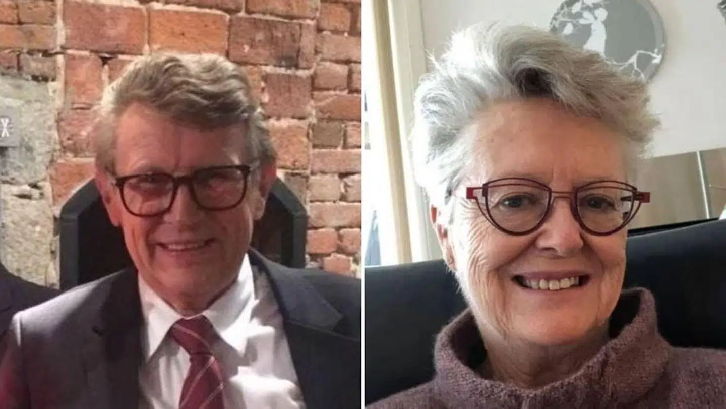 Kæresteparret Gunnar Erling Sauve (75) og Liv Borge (75). Foto: Norsk Politi