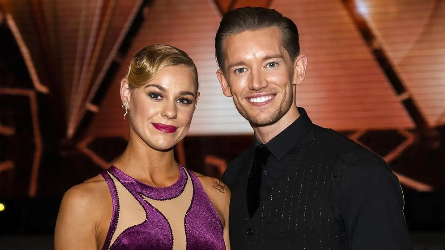 Morten Kjeldgaard er i øjeblikket aktuel i 'Vild med dans', hvor han danser med svømmeren Pernille Blume.