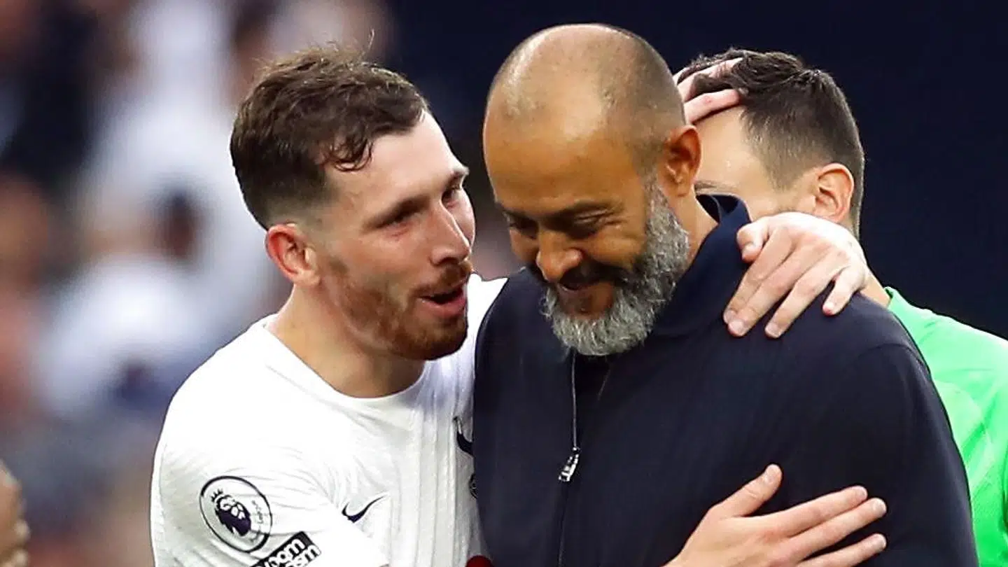 Pierre-Emile Højbjerg og Nuno Espirito Santo har været kollegaer siden første juli.