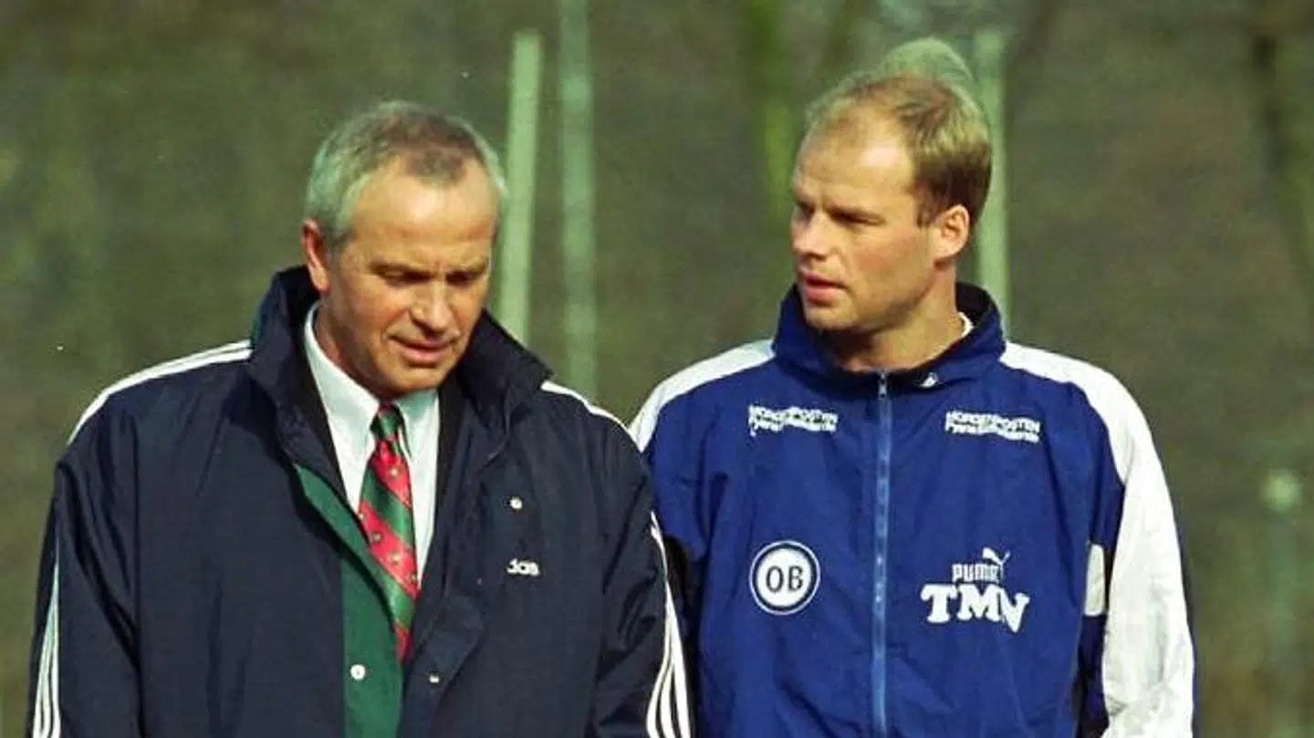 Tommy Møller Nielsen nåede også at spille i OB mens far Richard var træner.