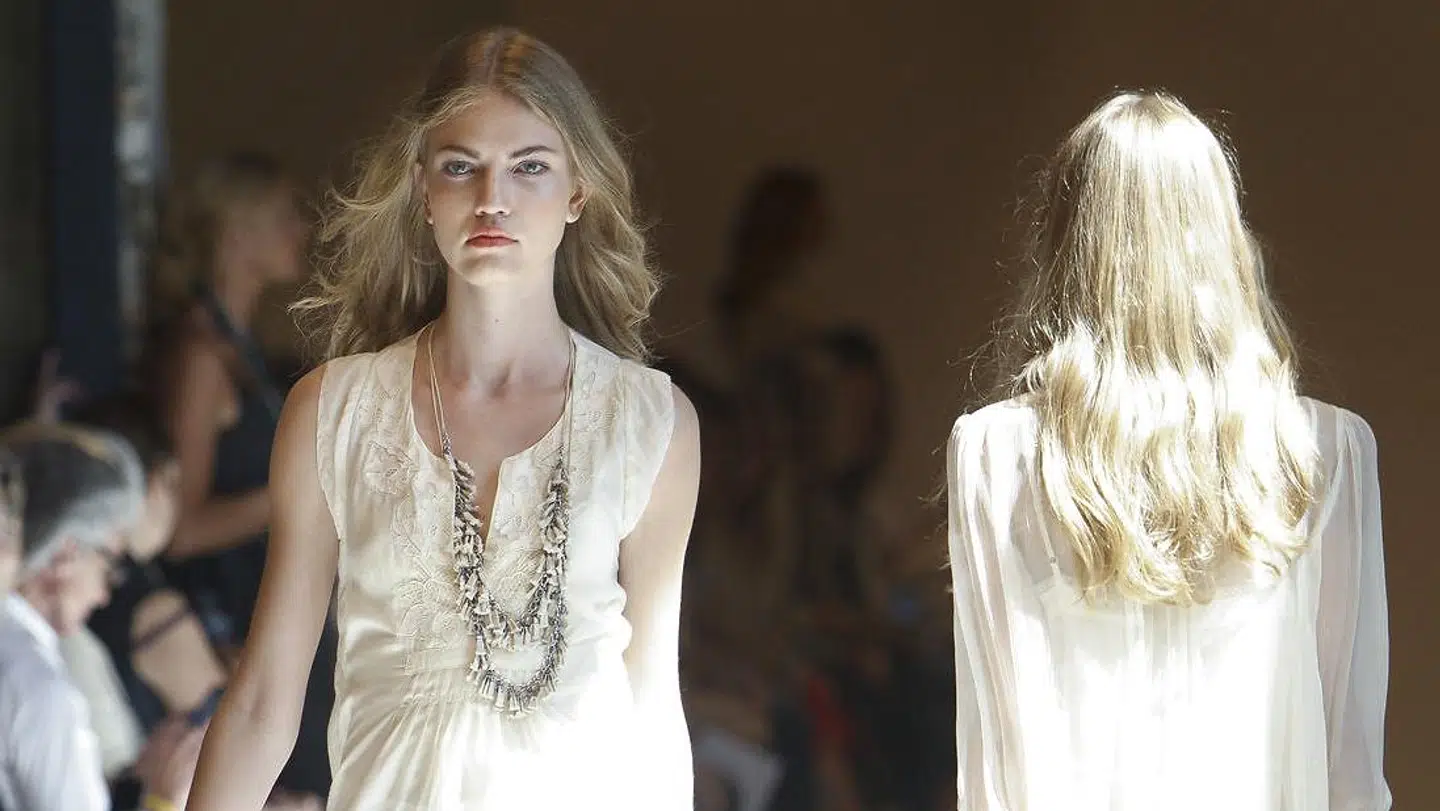 Arkivfoto fra Københavns modeuge i 2012. Modeller i kreationer fra Noa Noa.