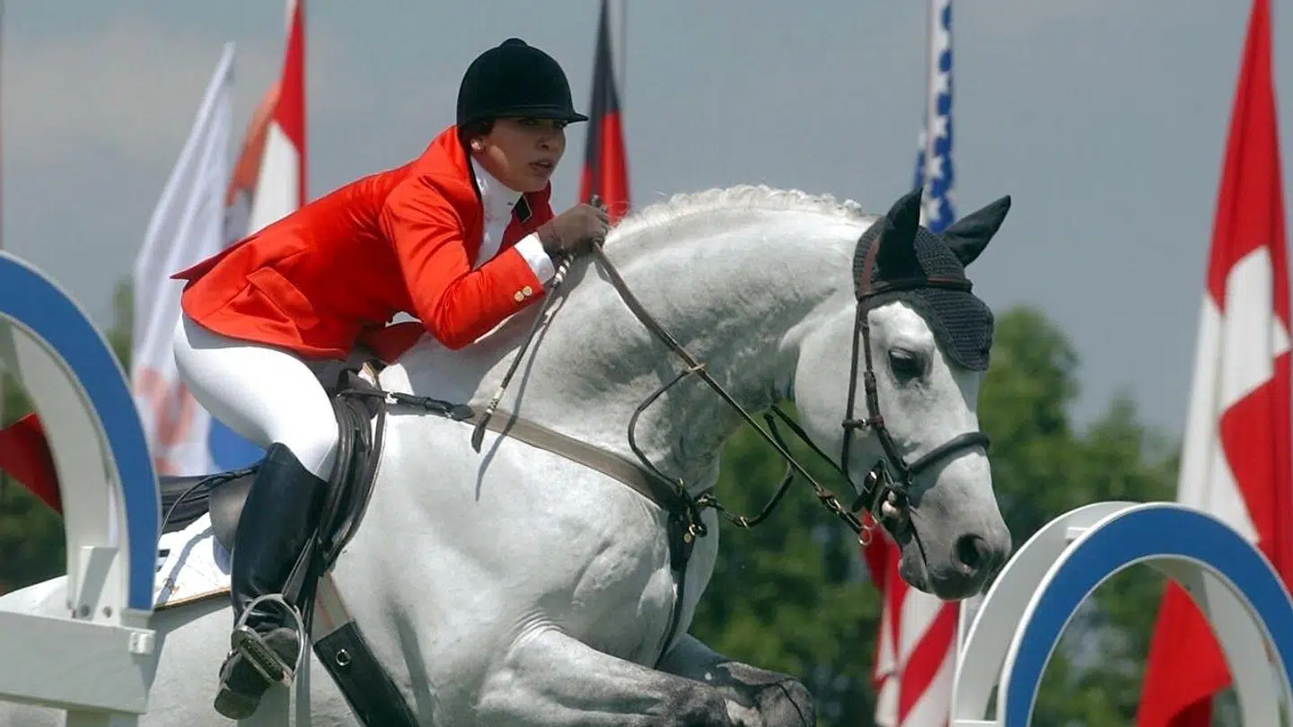 Prinsesse Haya var i sine unge dage en dygtig springrytter, der deltog i OL.