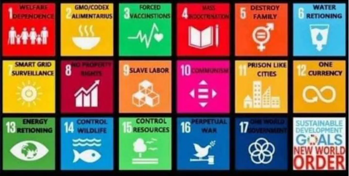 Sådan har konspirationsteoretikere omformuleret en række verdensmål, så de passer ind i deres agenda.