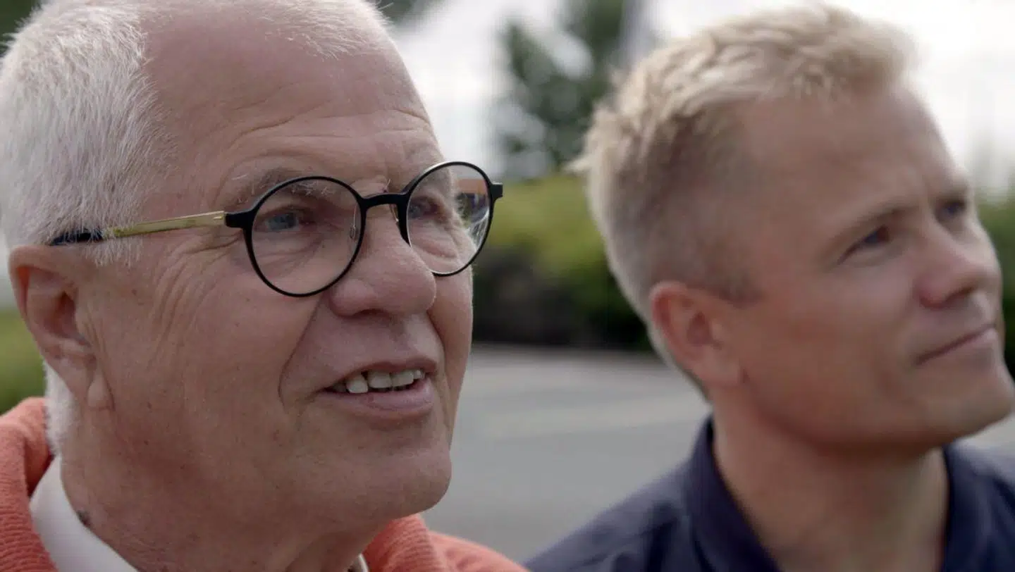 Kasper Friches far, Jan Friche, levede med sygdommen i godt fire år. Foto: DR.