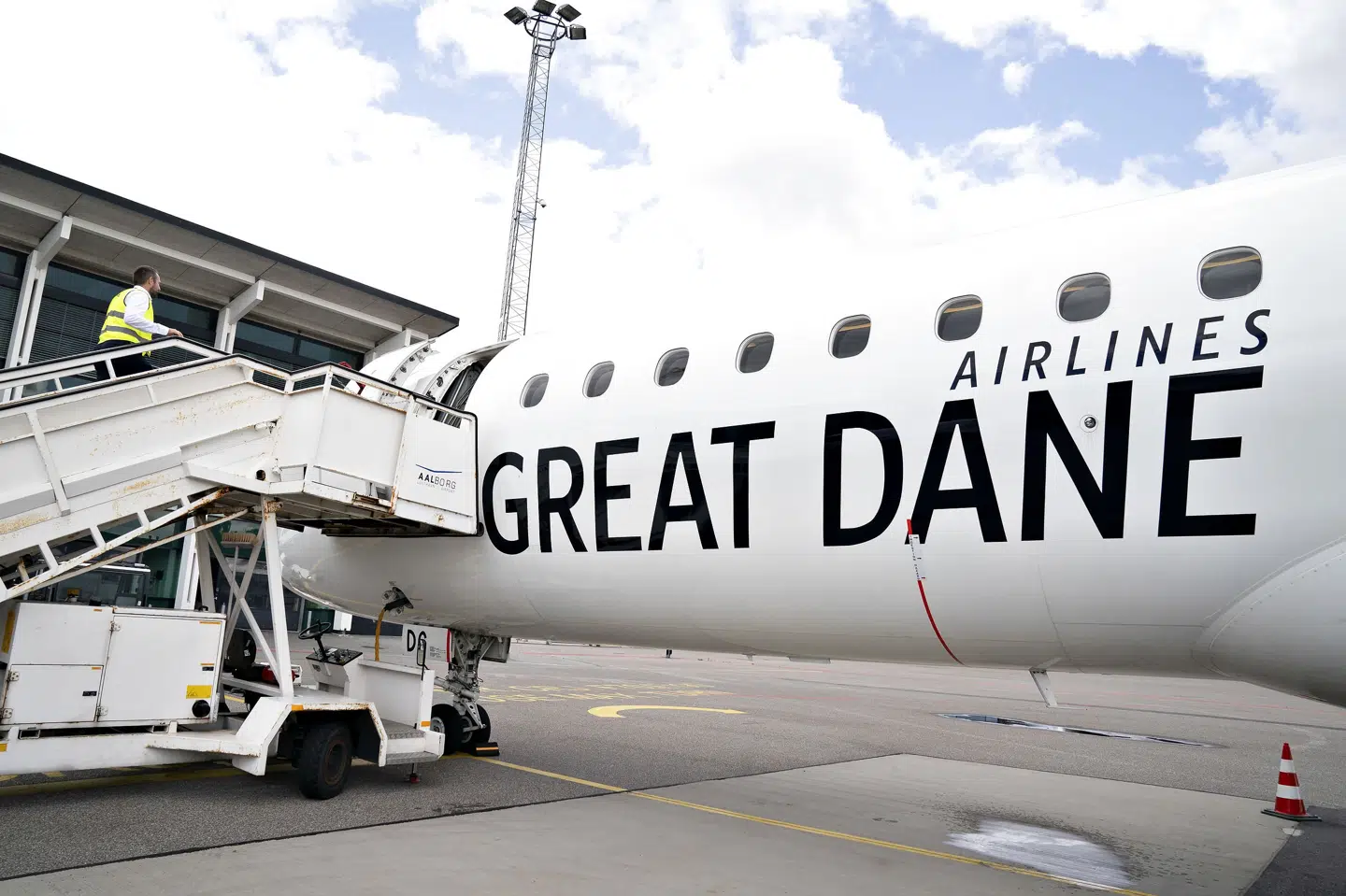 Det nordjyske flyselskab Great Dane Airlines er kommet i økonomisk modvind, og har mandag erklæret sig konkurs (Arkivfoto). Henning Bagger/Ritzau Scanpix