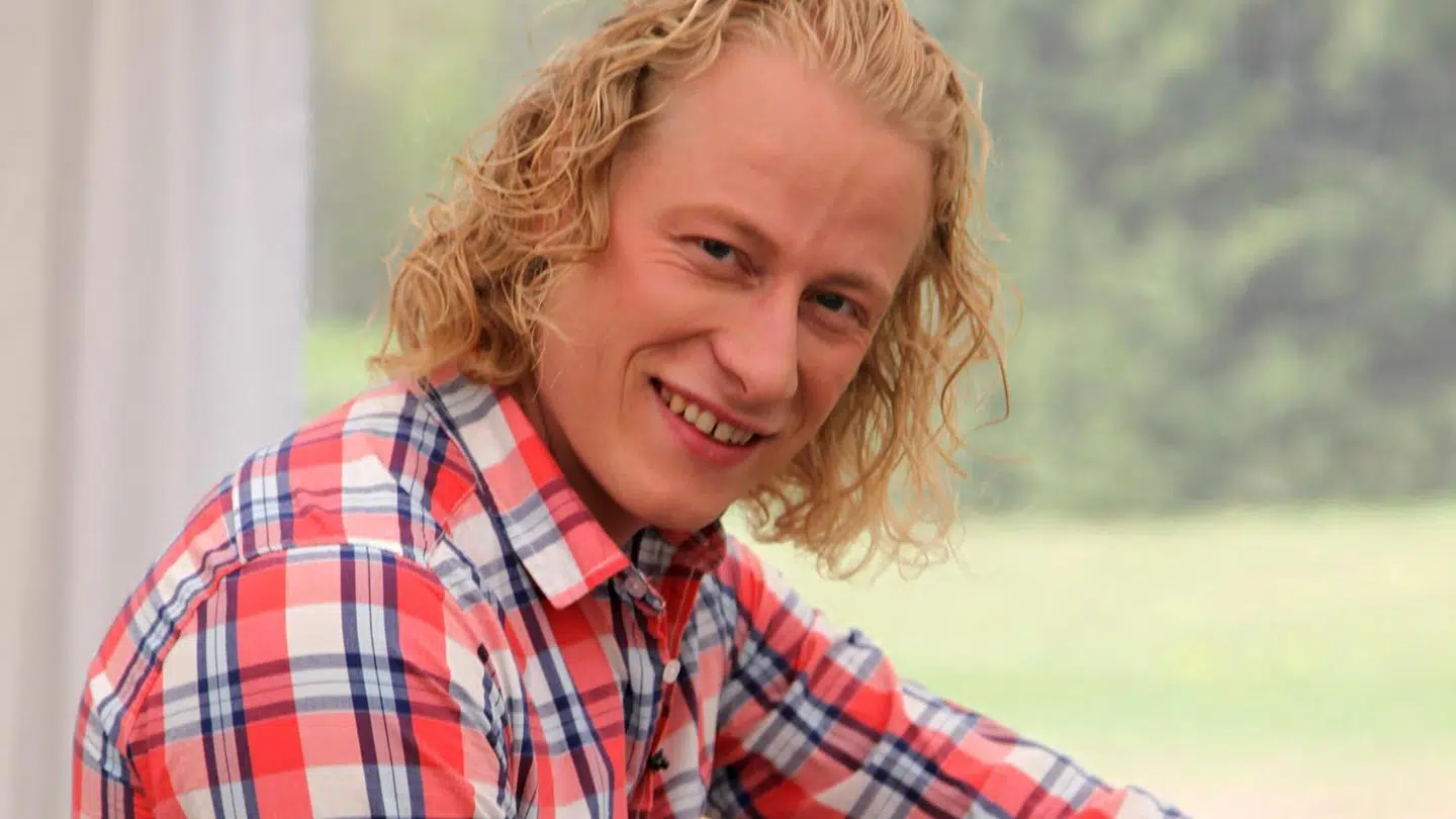 Sådan så Jakob Hauge ud, da han deltog i den tredje sæson af 'Den store bagedyst' tilbage i 2014.