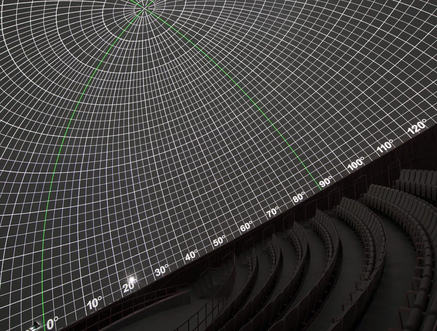 Kuppellærredet er Europas største. Foto: The Central