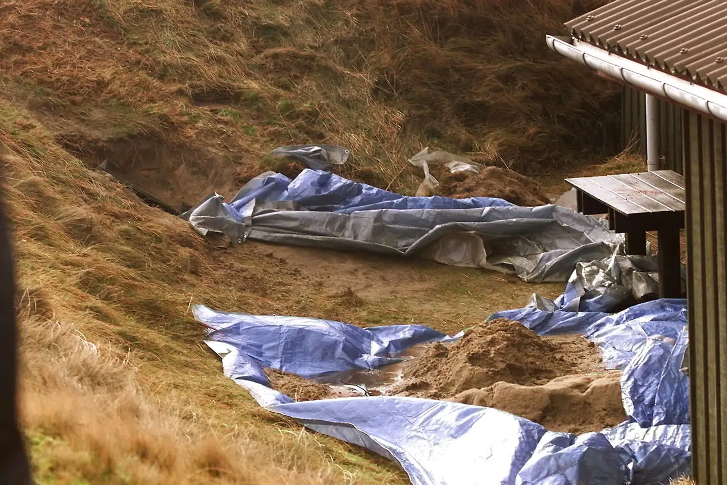 De to drab på Fanø fandt sted i oktober 1999, men ligene af mor og datter blev først fundet fire måneder senere, da en nabo så en lille barnefod stikke op fra sandet i klitterne i sommerhusområdet.