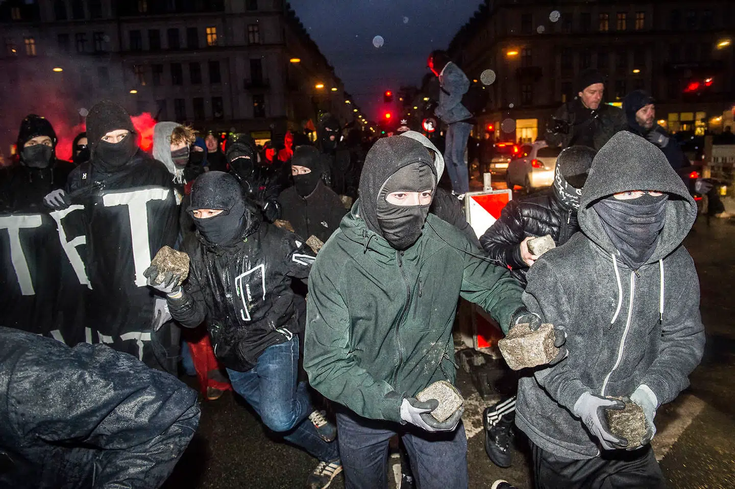 Rydningen af Ungdomshuset førte i 2006 og 2007 til voldsomme gadekampe i København.