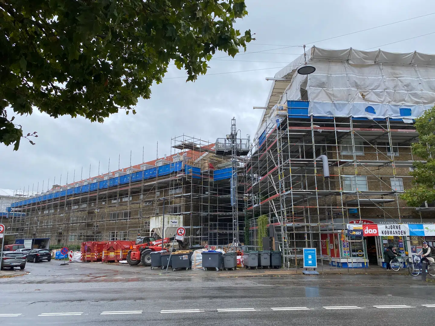 Pensionskassen P+ etablerer taglejligheder i Dalhusene, der ligger ud til Sallingvej i Vanløse. Foto: Christian Hansen