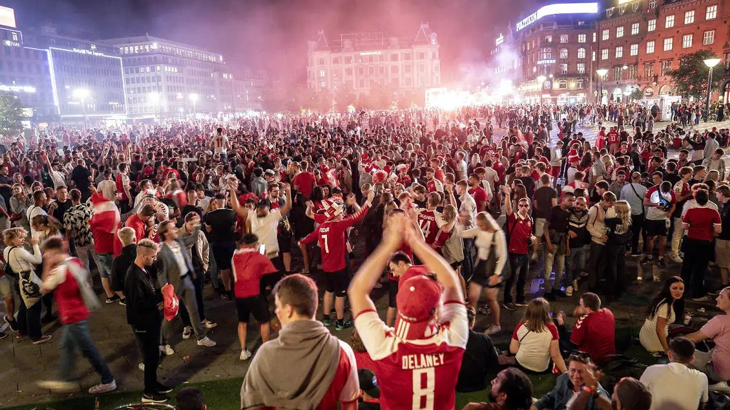 København forvandlede sig til en stor fest under EM-slutrunden.