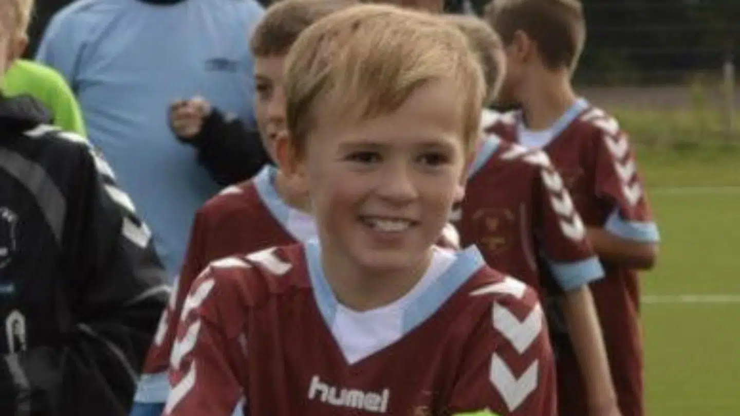 Damsgaard elskede fodbolden fra en ung alder.