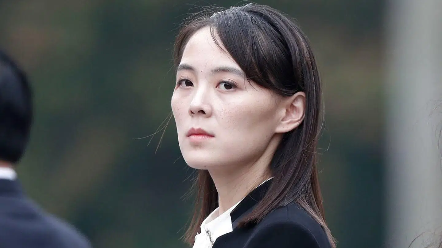 Arkivfoto af Kim Yo-jong.