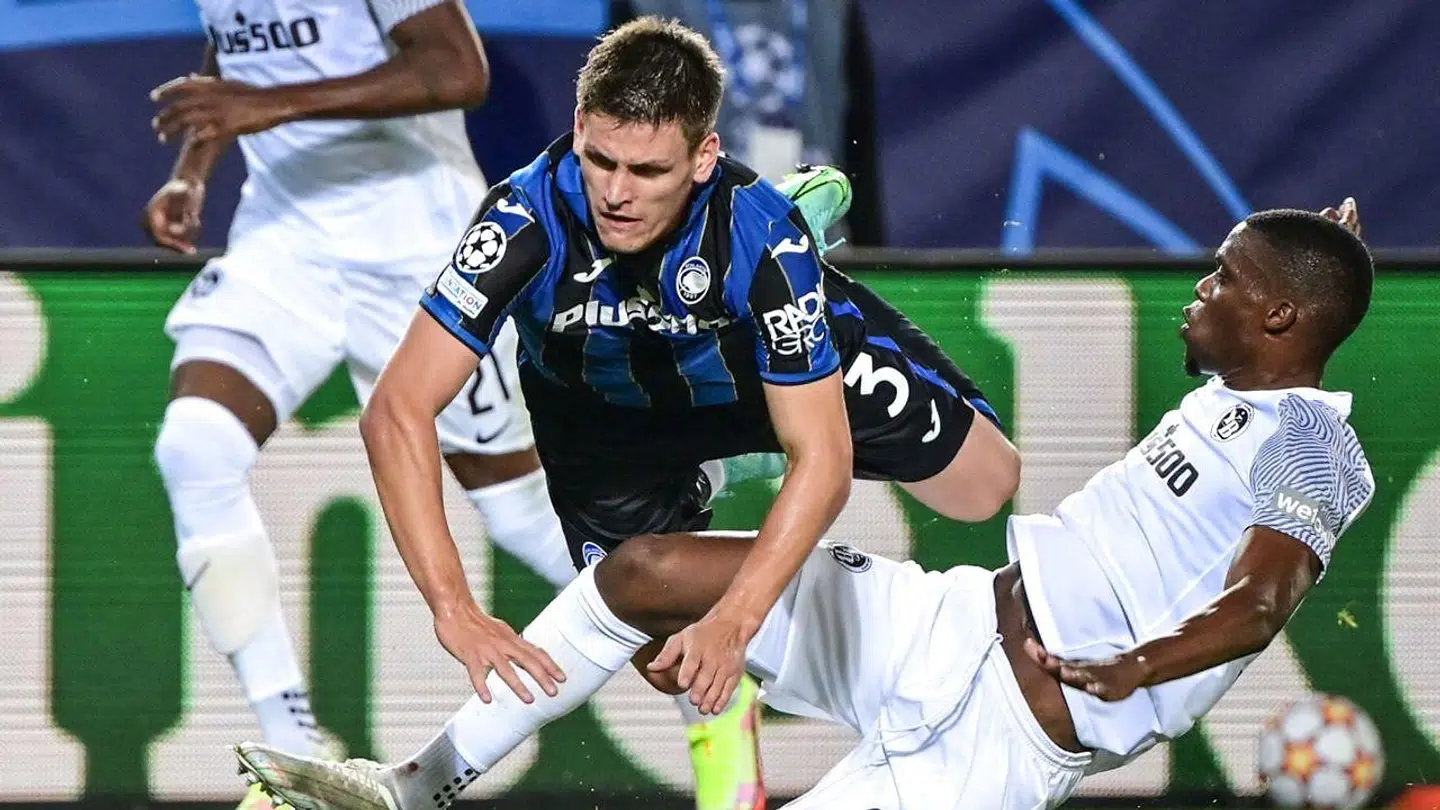 Joakim Mæhle er ikke lige så fast mand i Atalanta, som han er på landsholdet.