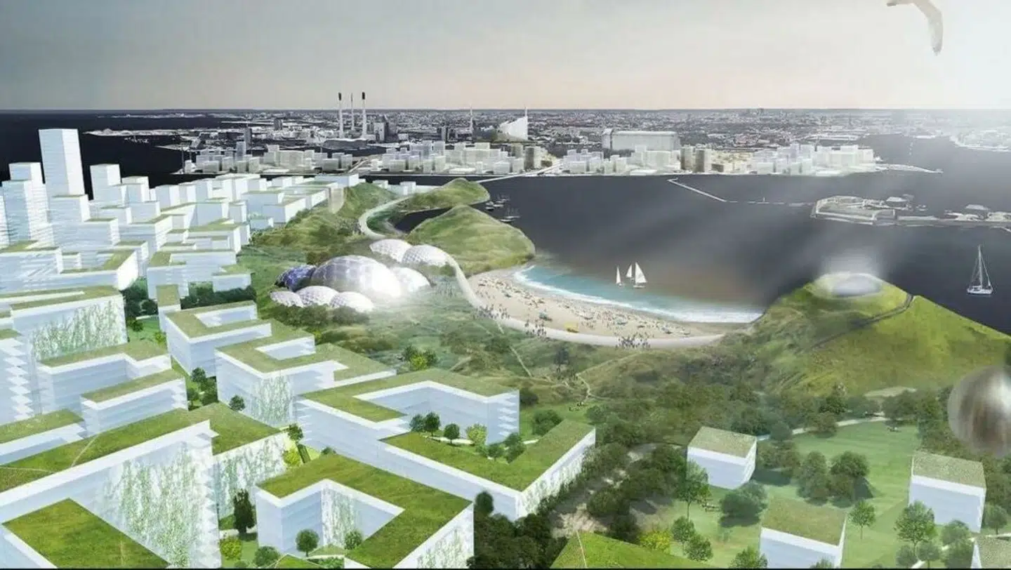 Lynetteholmen illustreret