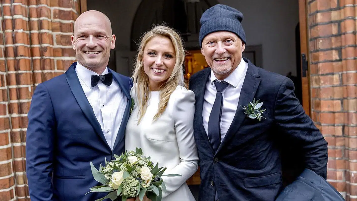 Josefine Høgh og Lasse Sjørslev blev gift i december 2019.