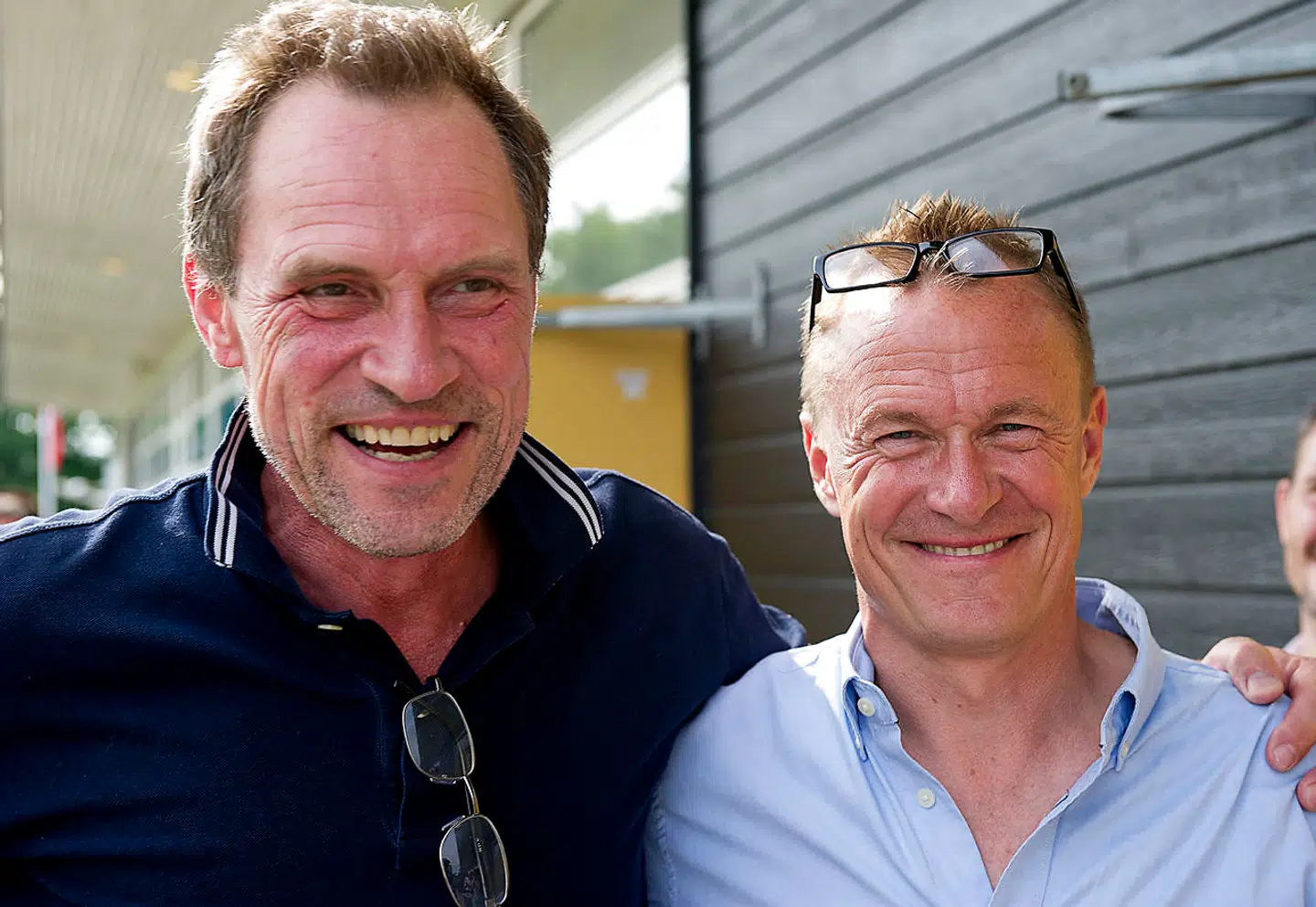 Michael Manniche til venstre.