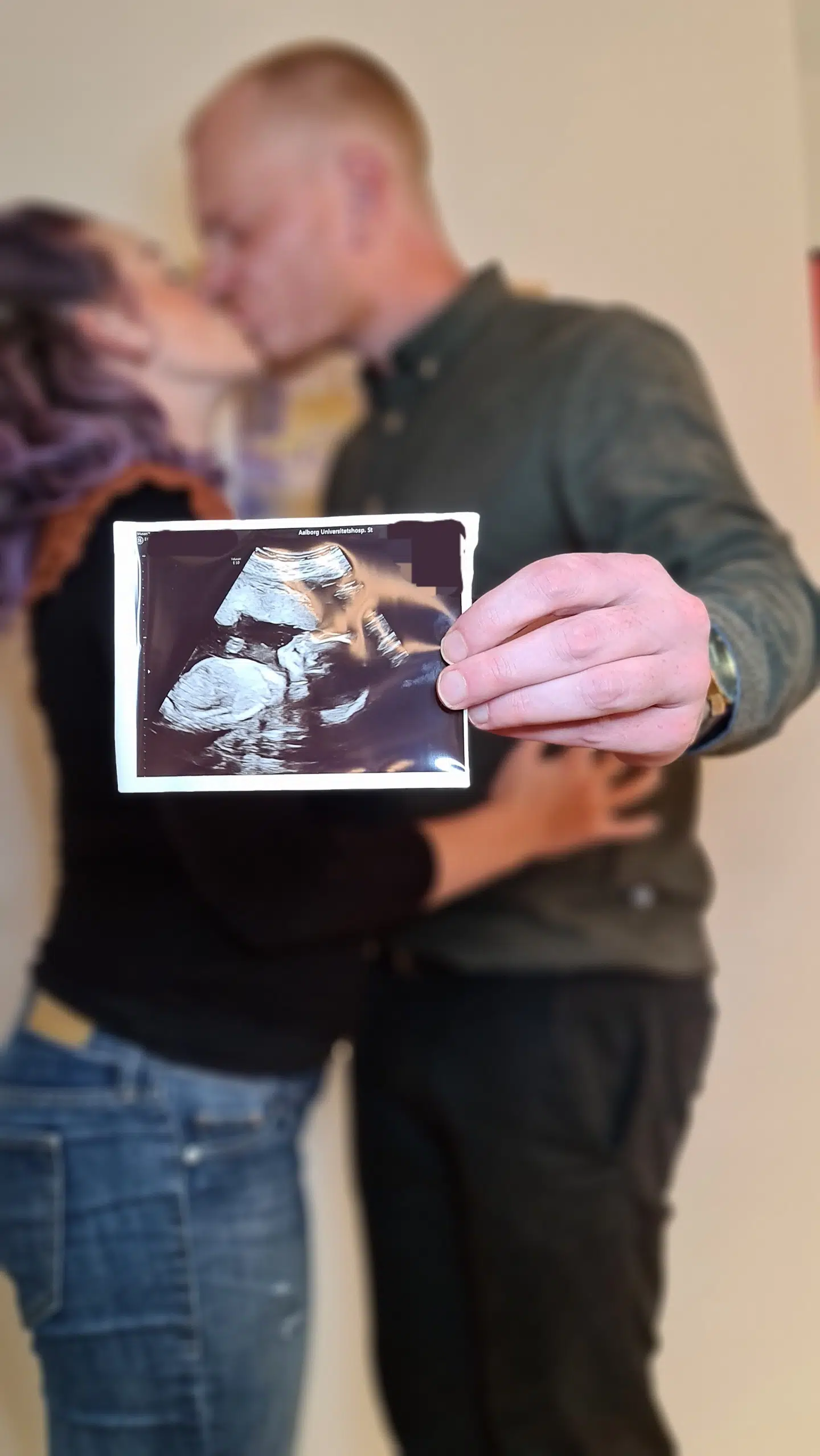 Indtil videre har det været en nem graviditet. Beate har ikke kastet op eller haft morgenkvalme.