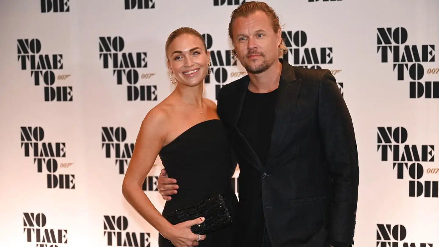 Christiane Schaumburg-Müller og kæresten Daniel Åxman.