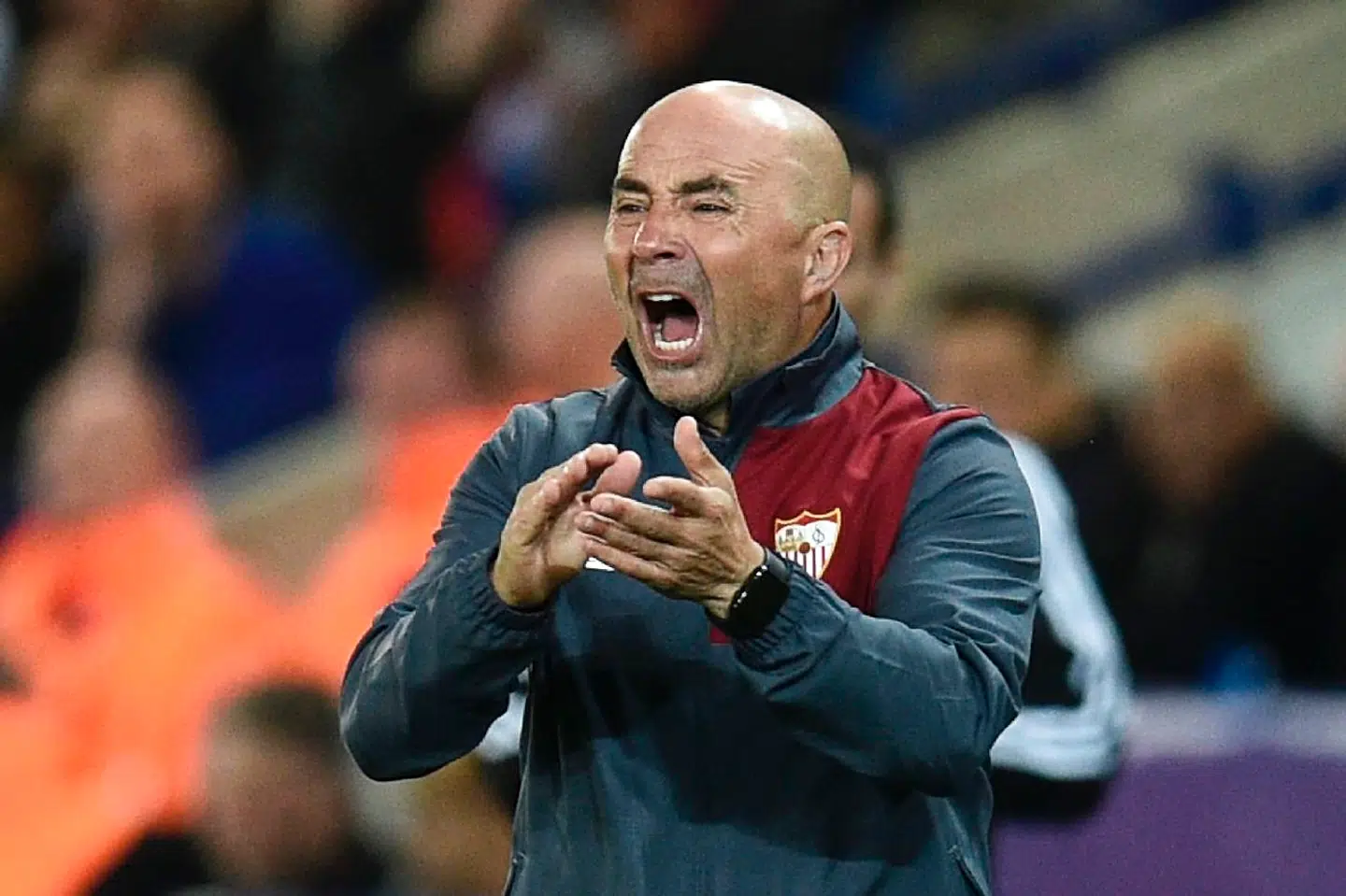 Jorge Sampaoli var træner i Sevilla, da Nasri spillede for klubben i 2016-2017-sæsonen.