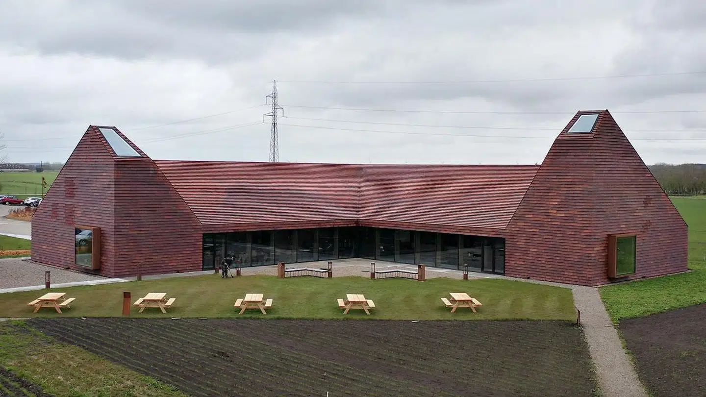 Kompronent har leveret facade- og tagbeklædning til det prisbelønnede Kornets Hus i Hjørring.