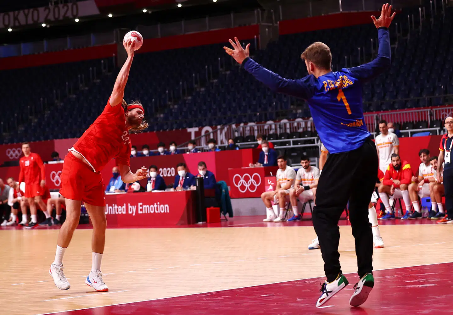 Mikkel Hansen er suveræn til at tage straffekast.