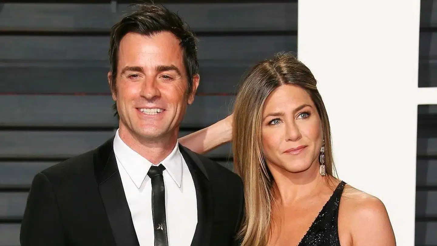 Jennifer Aniston og eksmanden Justin Theroux.