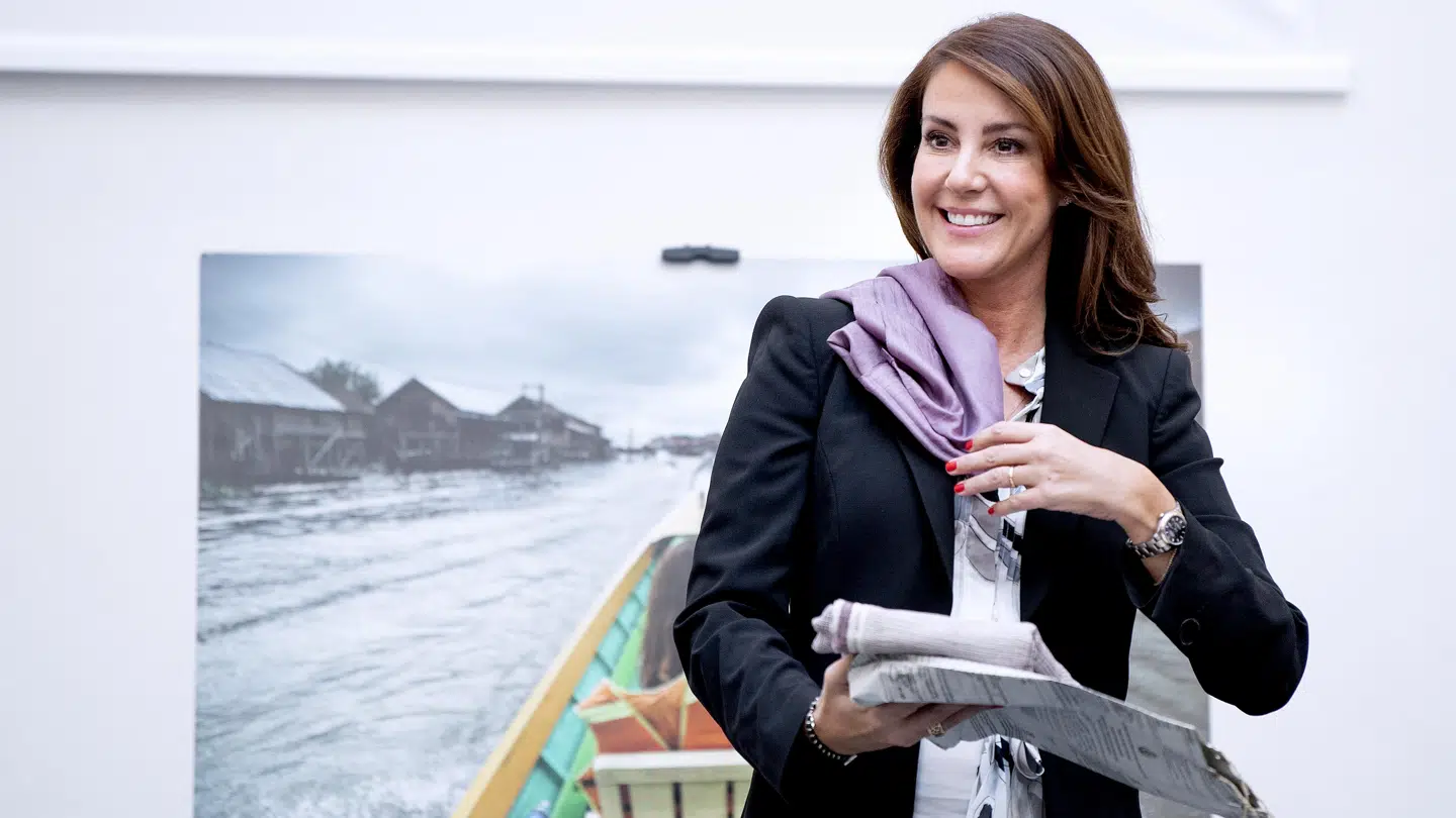 Prinsesse Marie gik gaver i anledningen af sit jubilæum.