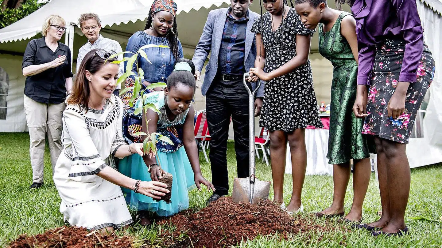 Prinsesse Marie var i Uganda lige inden, corona lukkede verden ned. Hun nåede med nød og næppe hjem, inden Danmarks grænser lukkede.