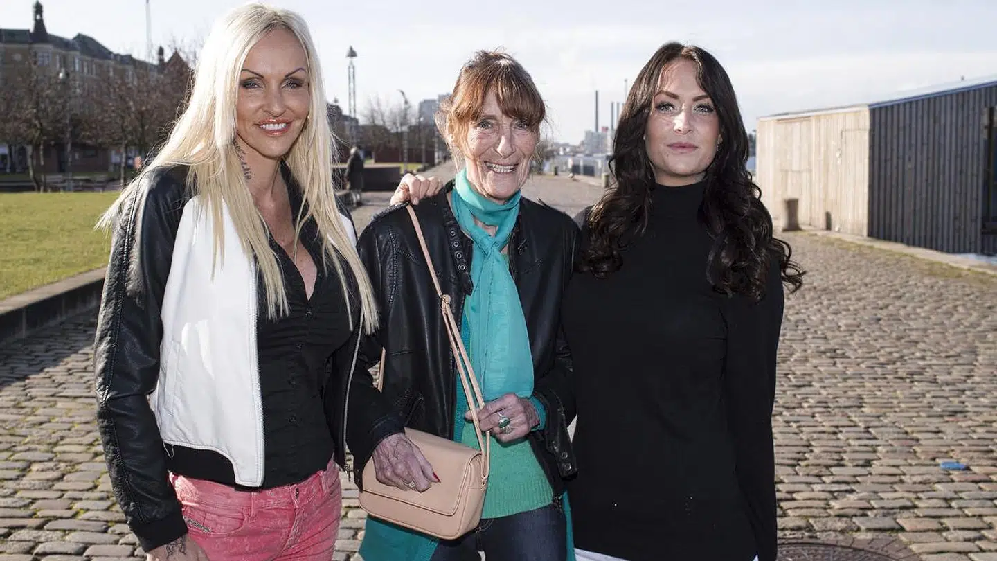 Geggo sammen med Linse og Mopper i 'Familien fra Bryggen's syvende sæson