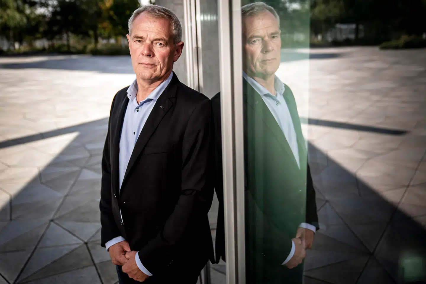 Jens Møller som har været med til at lave tv-serien 'Efterforskningen' i samarbejde med blandt andre Kim Walls forældre fotograferet ved Tivoli Kongres Center i København, onsdag den 16. september 2020.. (Foto: Mads Claus Rasmussen/Ritzau Scanpix)